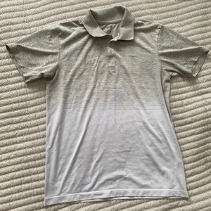 Men’s Uniqlo polo M size gray